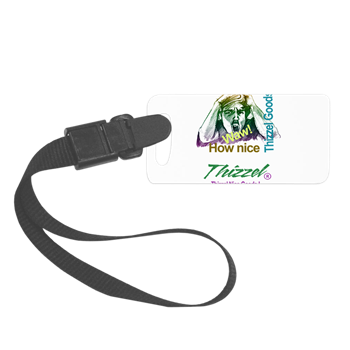 Thizzel Nice Goods Logo Luggage Tag