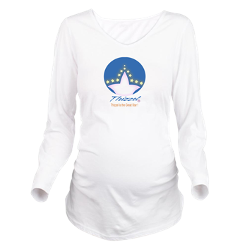 Great Star Logo Long Sleeve Maternity T-Shirt