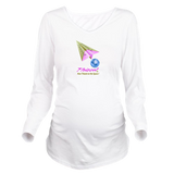 Space Logo Long Sleeve Maternity T-Shirt
