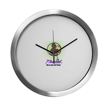 Singer Logo Modern Wall Clock