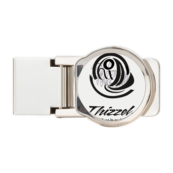 Thizzel Sketch Logo Money Clip