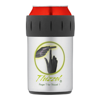 Finger T Logo Thermos® Can Cooler