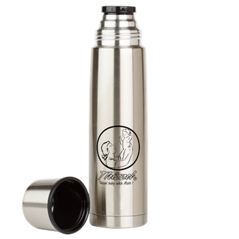 Mom Baby Logo Large Thermos® Bottle