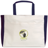 Finger T Logo Beach Tote