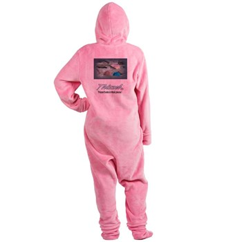 Thizzel Exist Logo Footed Pajamas