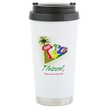 Live Tex Tree Vector Logo Travel Mug