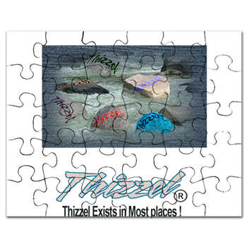 Thizzel Exist Logo Puzzle