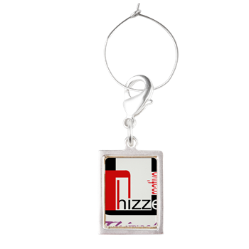 Thizzel Creativity Logo Wine Charms