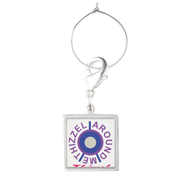 Around Me Vector Logo Wine Charms