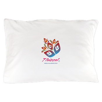 Artistic Leaves Logo Pillow Case