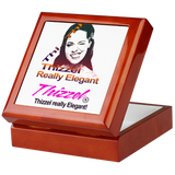 Thizzel Elegant Logo Keepsake Box