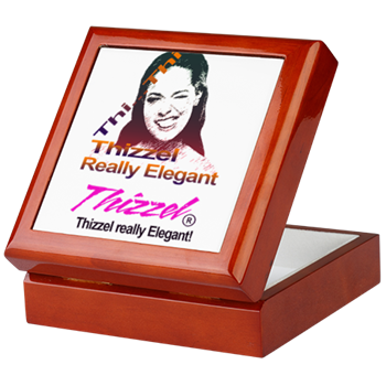 Thizzel Elegant Logo Keepsake Box