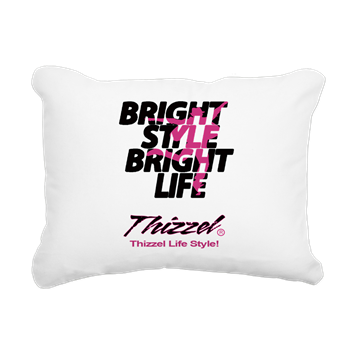 Thizzel Life Style Rectangular Canvas Pillow