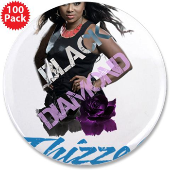 Thizzel Diamond 2.25" Button