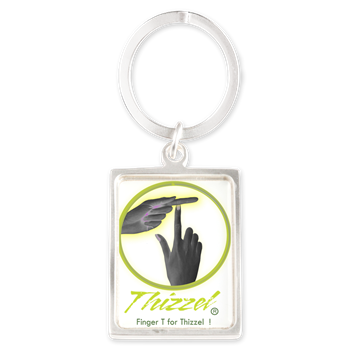 Finger T Logo Keychains