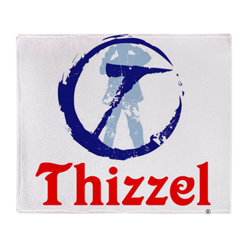 THIZZEL Trademark Throw Blanket