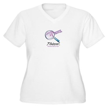 Magnifier Logo Plus Size T-Shirt