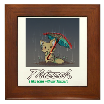 Rainy Logo Framed Tile