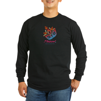 Artistic Leaves Logo Long Sleeve T-Shirt