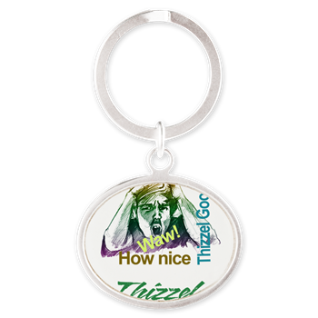 Thizzel Nice Goods Logo Keychains