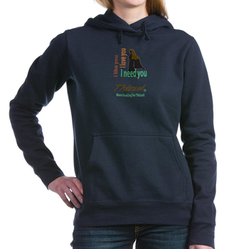 Mom Looking for Thizzel Women's Hooded Sweatshirt