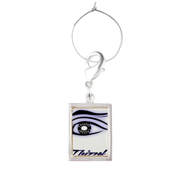 Thizzel Sight Logo Wine Charms