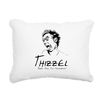 Thizzel Madness Rectangular Canvas Pillow