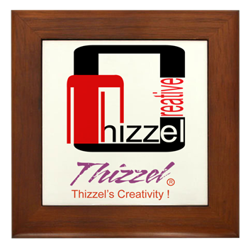 Thizzel Creativity Logo Framed Tile