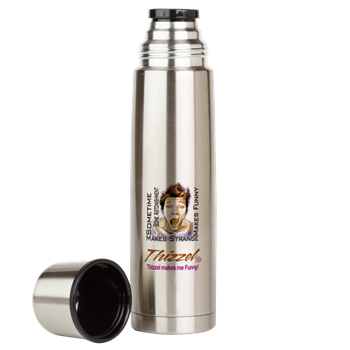 Thizzel makes me Funny Large Thermos® Bottle