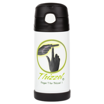 Finger T Logo Insulated Cold Beverage Bottle