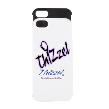 Text Effect Logo iPhone 5/5S Wallet Case