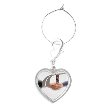 Bridge Logo Wine Charms