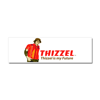 Thizzel Future Car Magnet 10 x 3
