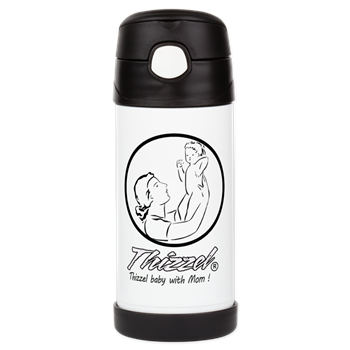 Mom Baby Logo Insulated Cold Beverage Bottle