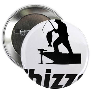 Thizzel Fishing 2.25" Button