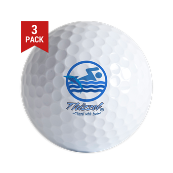 Swimming Logo Golf Ball