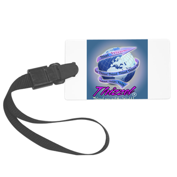 Thizzel Globe Luggage Tag