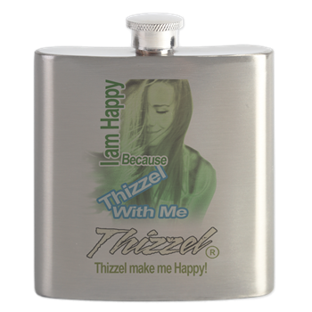 Thizzel make me Happy Flask