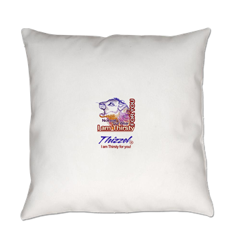 Am Thirsty Logo Everyday Pillow