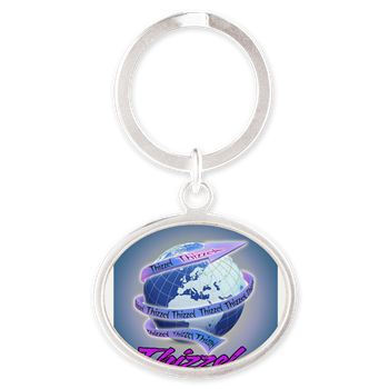 Thizzel Globe Keychains