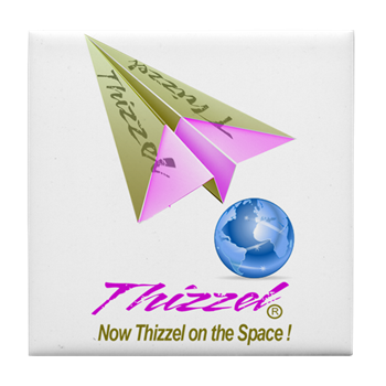 Space Logo Tile Coaster