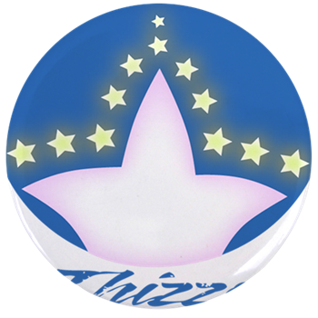 Great Star Logo 3.5" Button