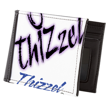 Text Effect Logo Mens Wallet