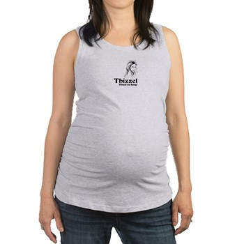 Thizzel Lady Maternity Tank Top