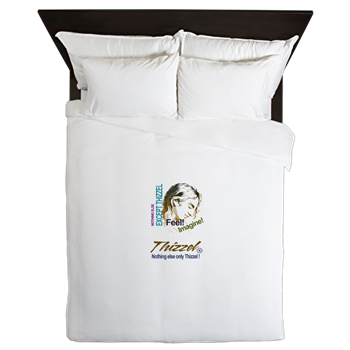 Only Thizzel Logo Queen Duvet