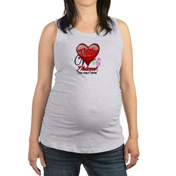 Valentine Logo Maternity Tank Top