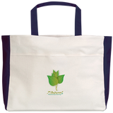 Growing Vector Logo Beach Tote