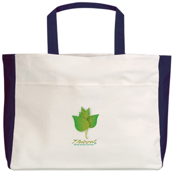 Growing Vector Logo Beach Tote