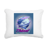 Thizzel Globe Rectangular Canvas Pillow