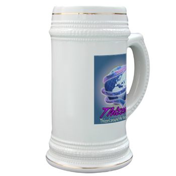 Thizzel Globe Stein